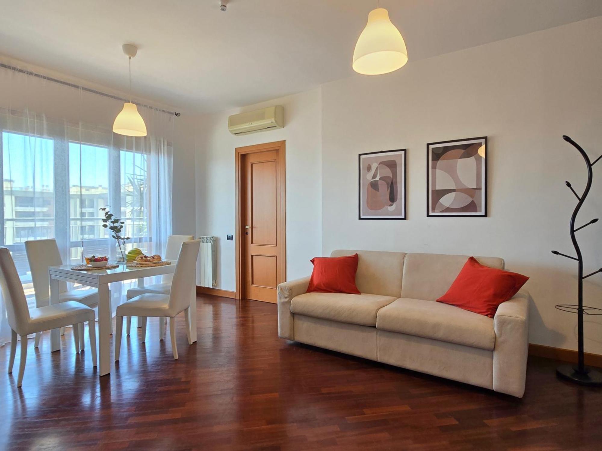Golden Hour Apartment - Panoramic Terrace Fiumicino Zewnętrze zdjęcie